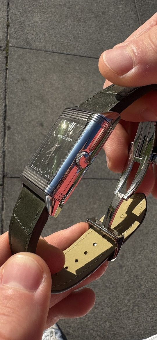 Jaeger Lecoultre Reverso Tribute Small Seconds Green