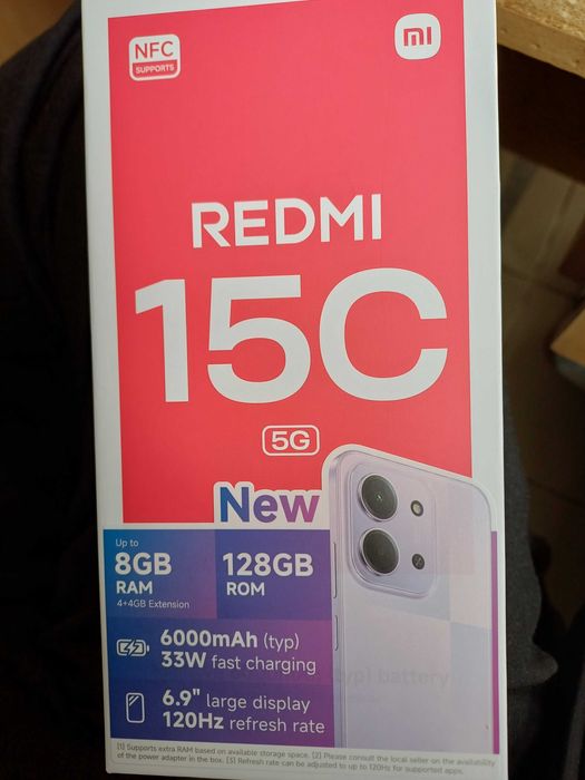Telefon Redmi 15C nou