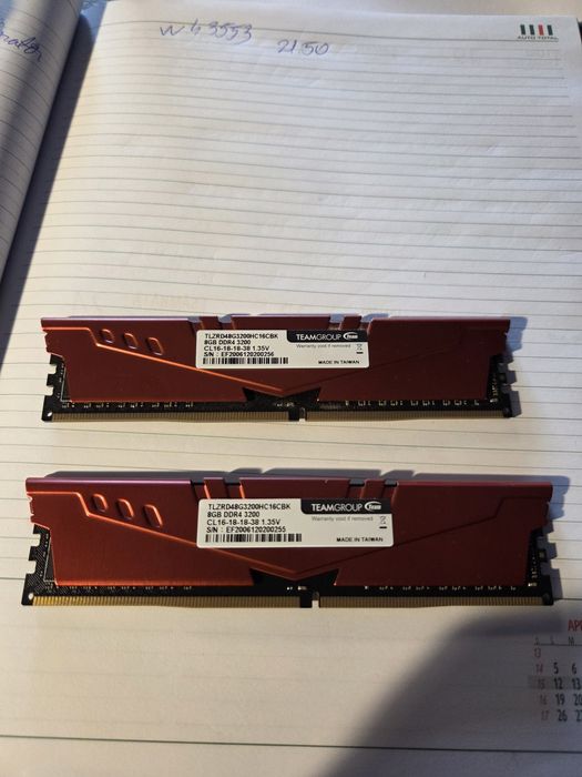 DDR de vanzare 2 x 8 GB