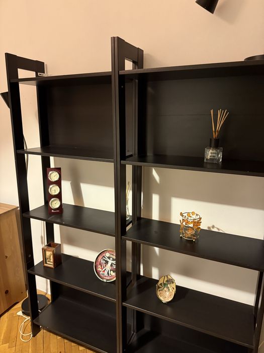 Raft Negru Ikea, 2 corpuri impreuna