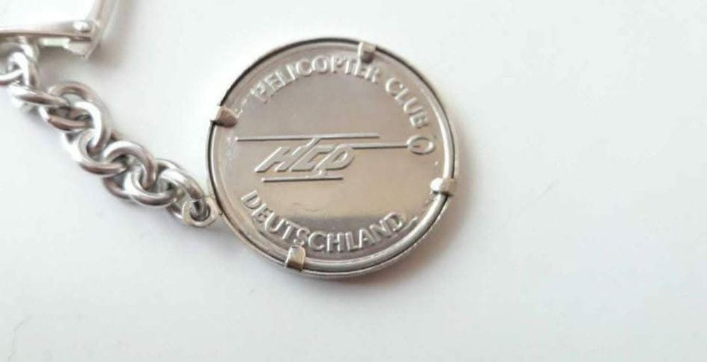Breloc din argint 925 , "Elicopter Club", Germania