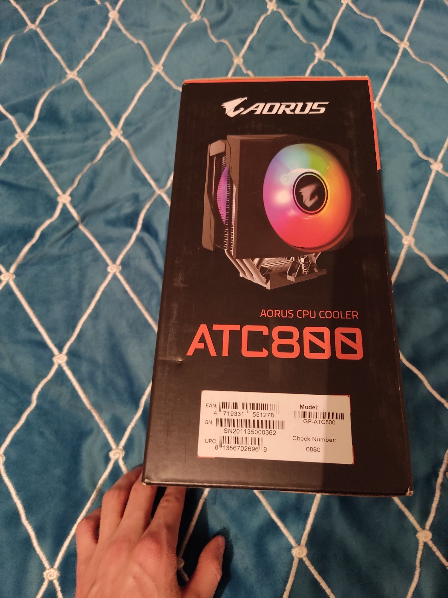 Охлаждение Aorus atc800 запечатанный