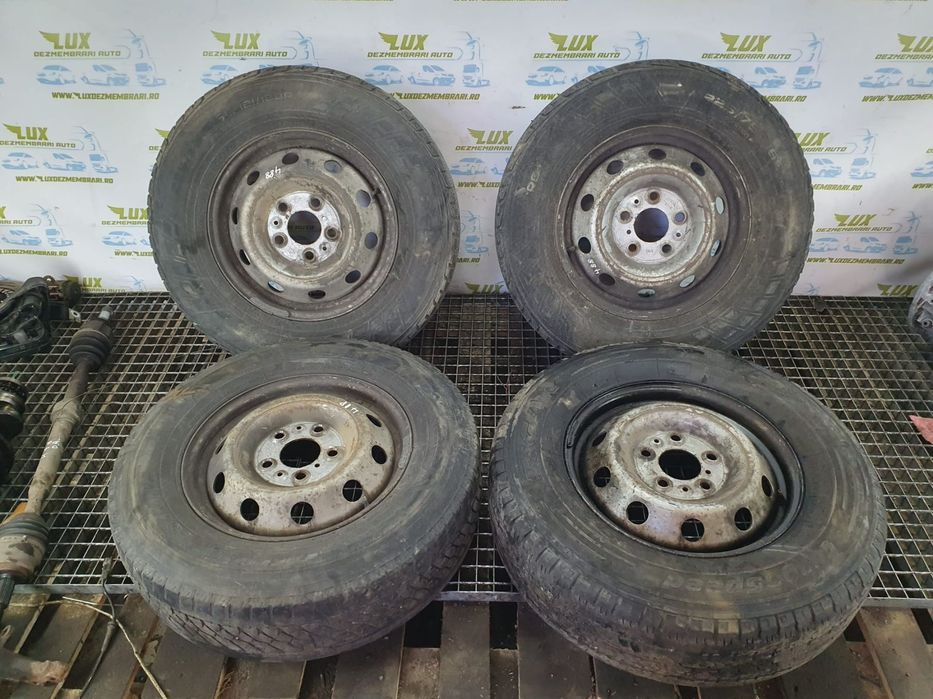 Set jante cu anvelope  225/75/r16c Citroen Jumper 2  [din 2nd faceli