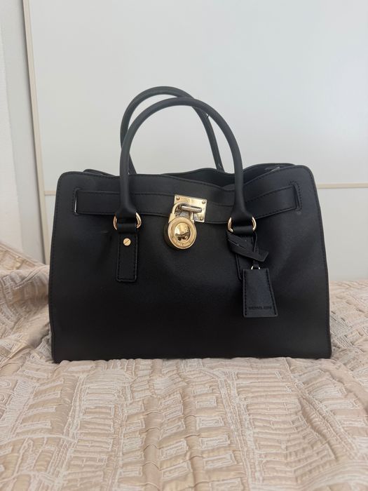 Кожена чанта Michael Kors