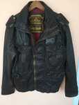Geacă piele bărbați Superdry L