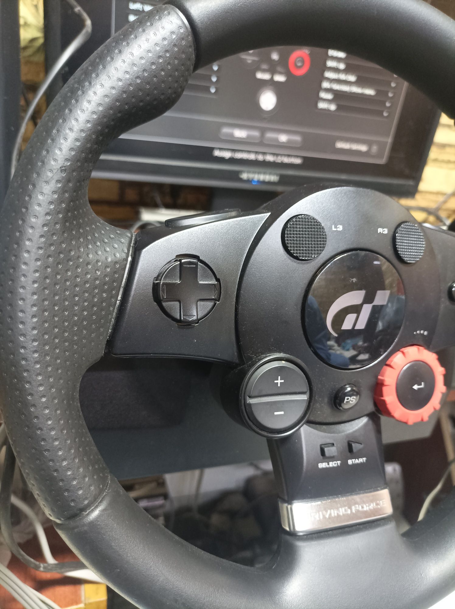 Игровой Руль Logitech Driving Force GT PS3/PC