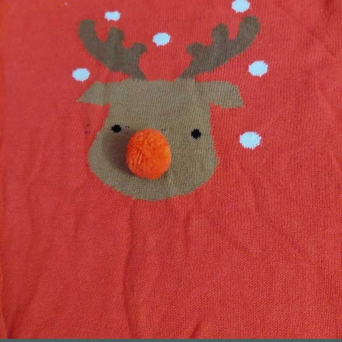 Pulover Crăciun cu model ren 140