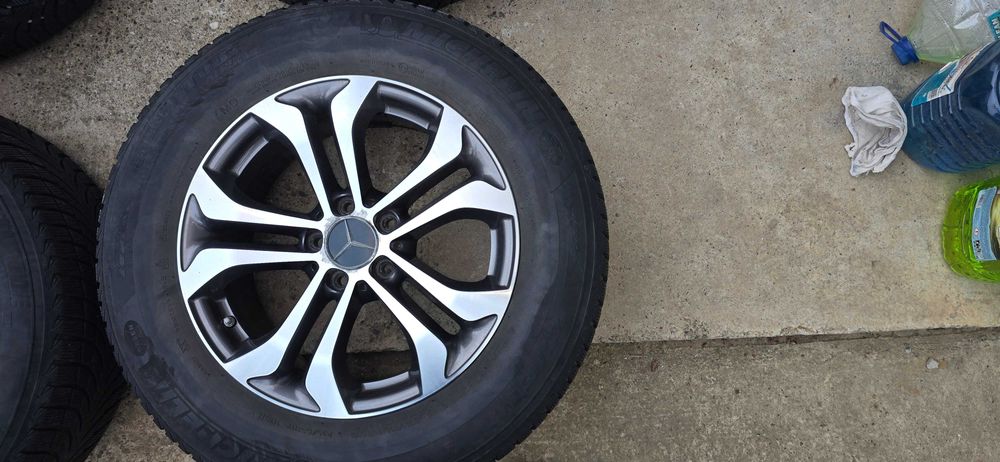 Jante Aliaj Mercedes GLC 235x65x17+Cauciucuri iarna Michelin Latitude