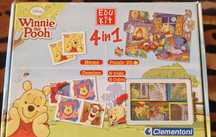 Puzzle Winnie The Pooh 4 în 1