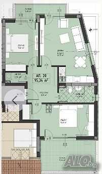 Продава се Тристаен апартамент в Пловдив, Христо Смирненски - 111 кв.м за 1000 €/кв.м - Снимка #1