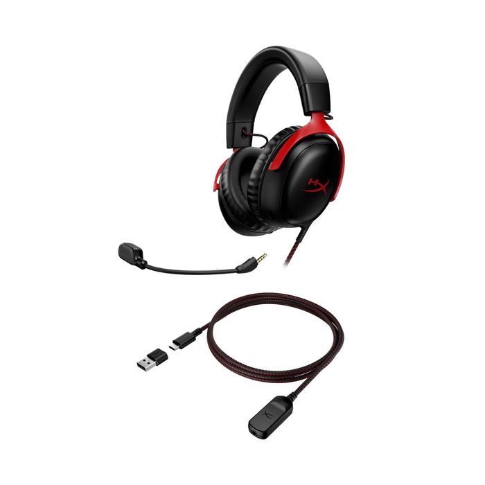 HyperX Cloud III Red + Bonus