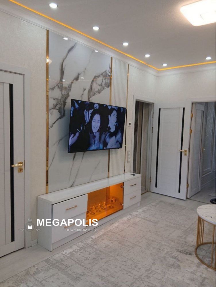 Квартира‼️2 хона в Ипотеку Метро Новза Чил-3кв Меб+тех