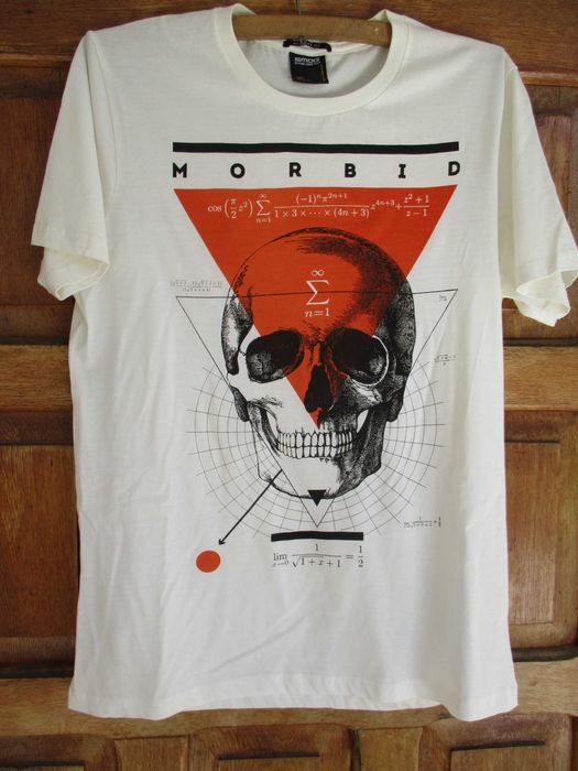 tricou original Smog nou cu craniu model deosebit marimea M