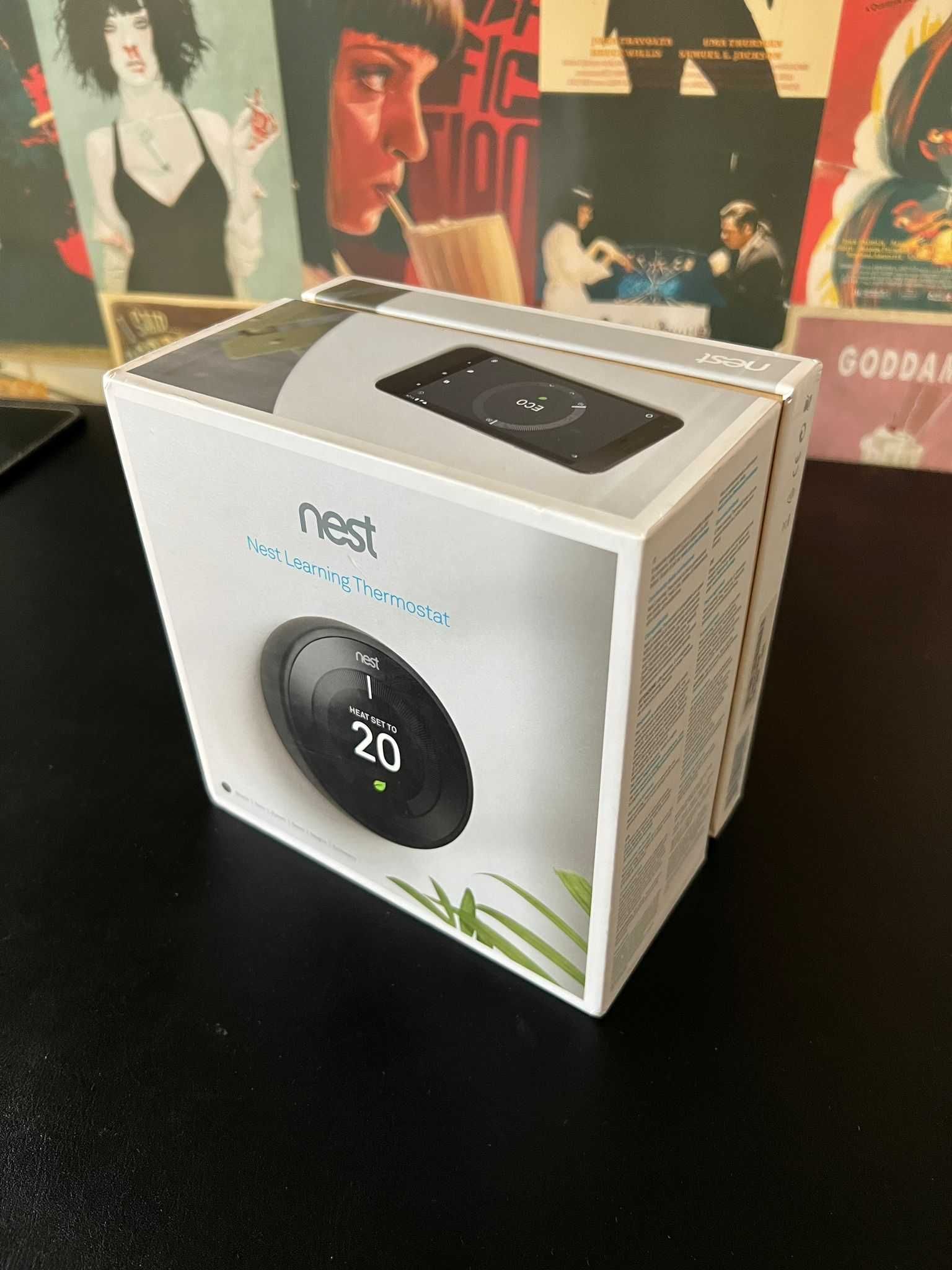 Google Nest 3rd generation Negru nou