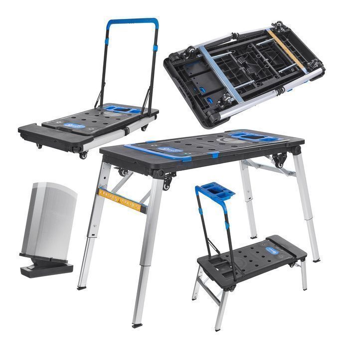 Banc de lucru multifunctional pliabil universal 7 in 1 geko