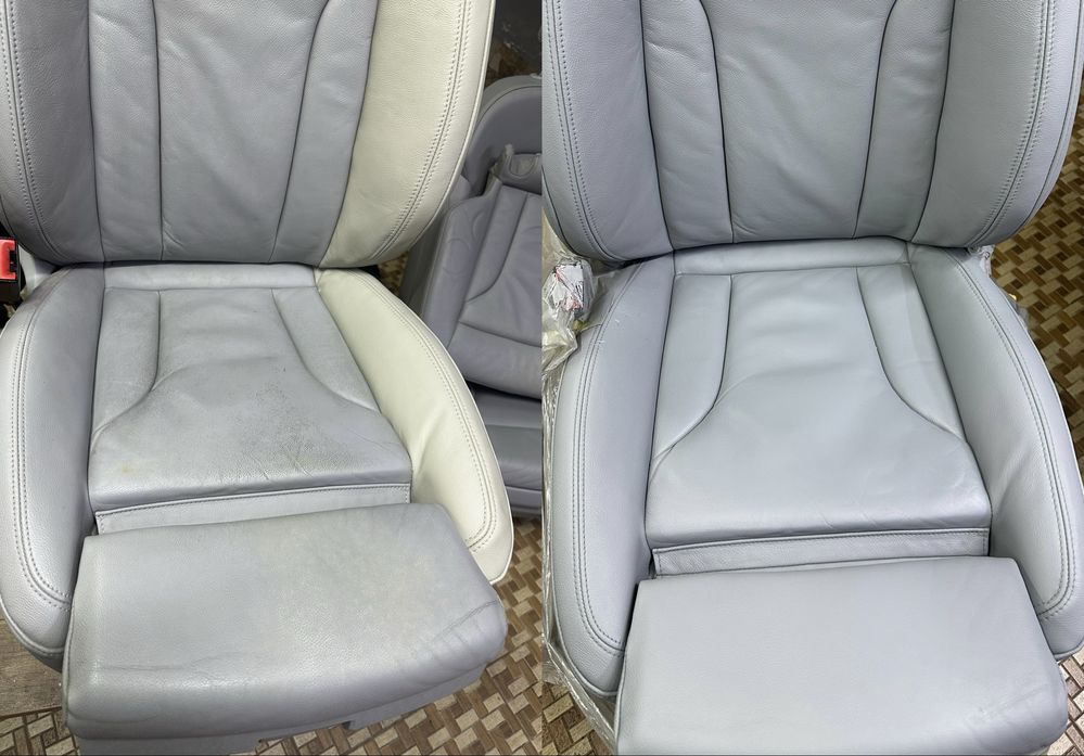 Vopsit reconditionat volan piele scune cotiera manere