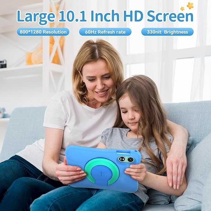 Oukitel OT6 Kids 4GB+12GB RAM 64GB ROM, 10.1 инчов, WiFi Детски таблет