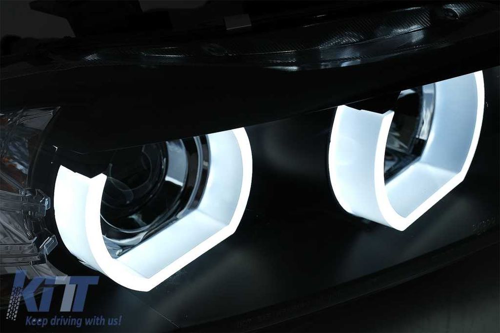 Faruri 3D pentru BMW Seria 3 E90 / E91 Touring (03.2005-08.2008)