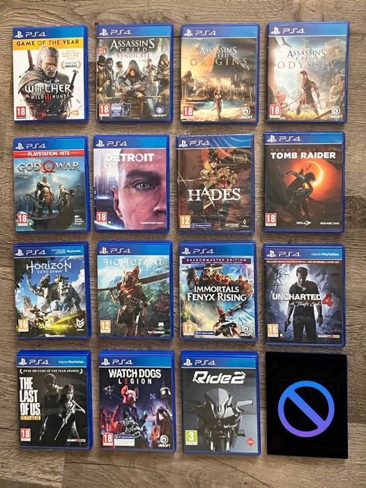 Различни игри за PS4 - всяка по 20лв