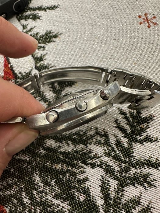 Seiko Chronograph Сейко мъжки часовник от 70те Брус лии