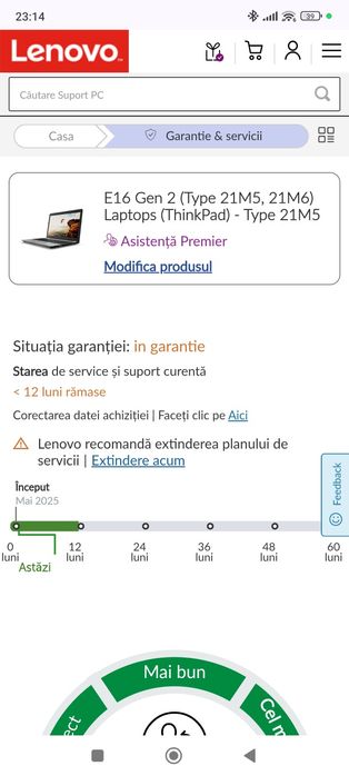 Schimb cu telefon, ofer diferență, sau vând Laptop Lenovo ThinkPad E16