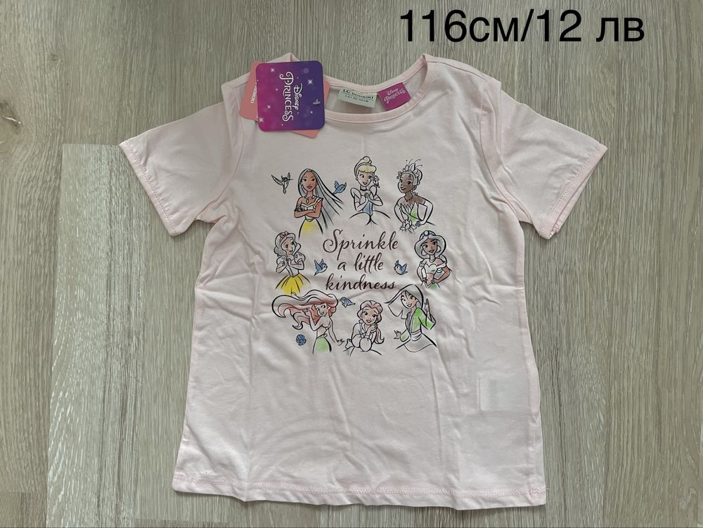Нови тениски, панталонки , ракли, шапки и др. 116см, 122см,128см