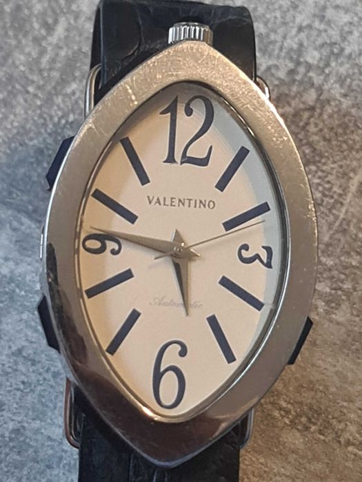 Ceas Valentino Philip Watch AutomaticPietre Zwarosvski,BrataraCrocodil