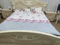 Спальная кровать с матрасом