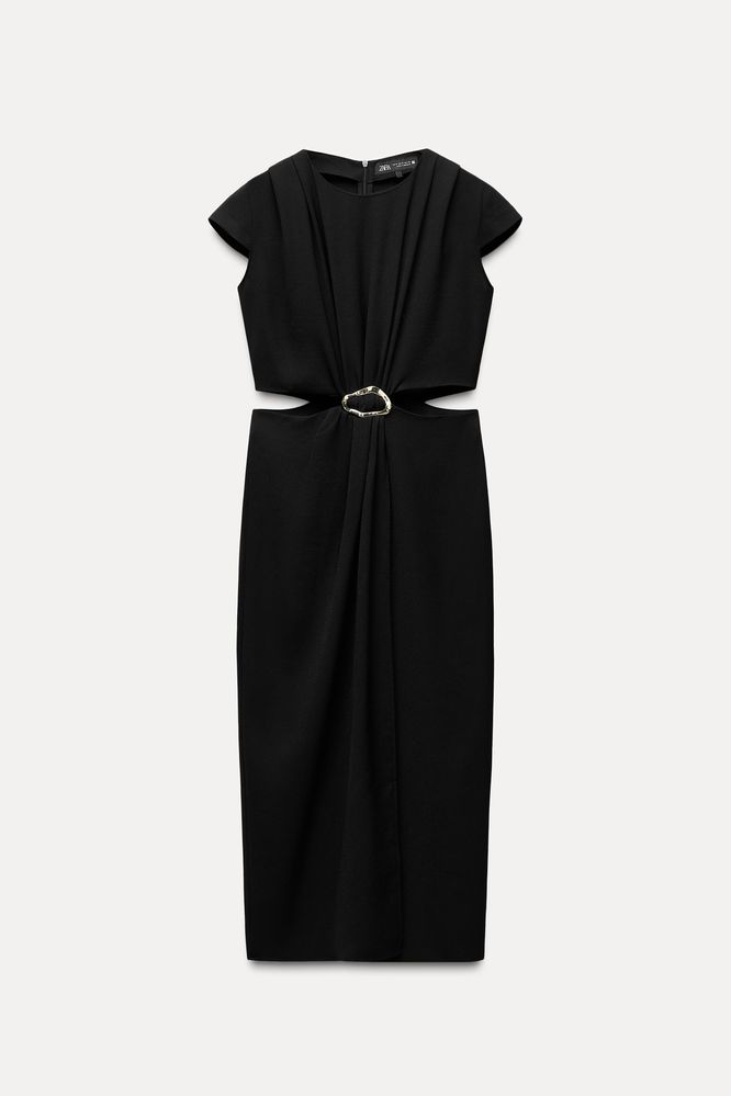 Официална черна Рокля Zara