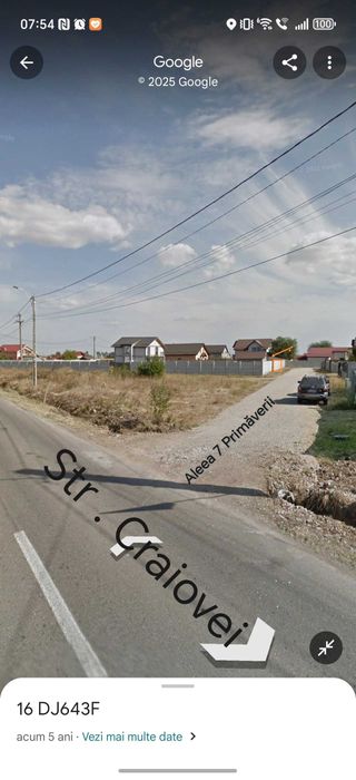 Ghercești Vânzare Teren 270m2 + Căsuță 22m2 (tip anexă) , împrejmuit
