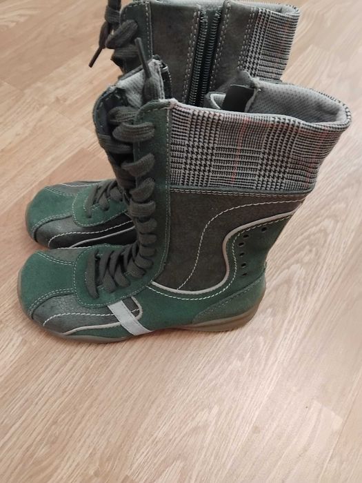 Детски ботуши от велур