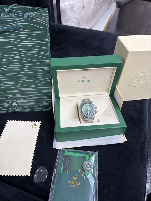 Ceas rollex yach master green