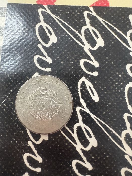 Vand moneda de 1 leu 1966