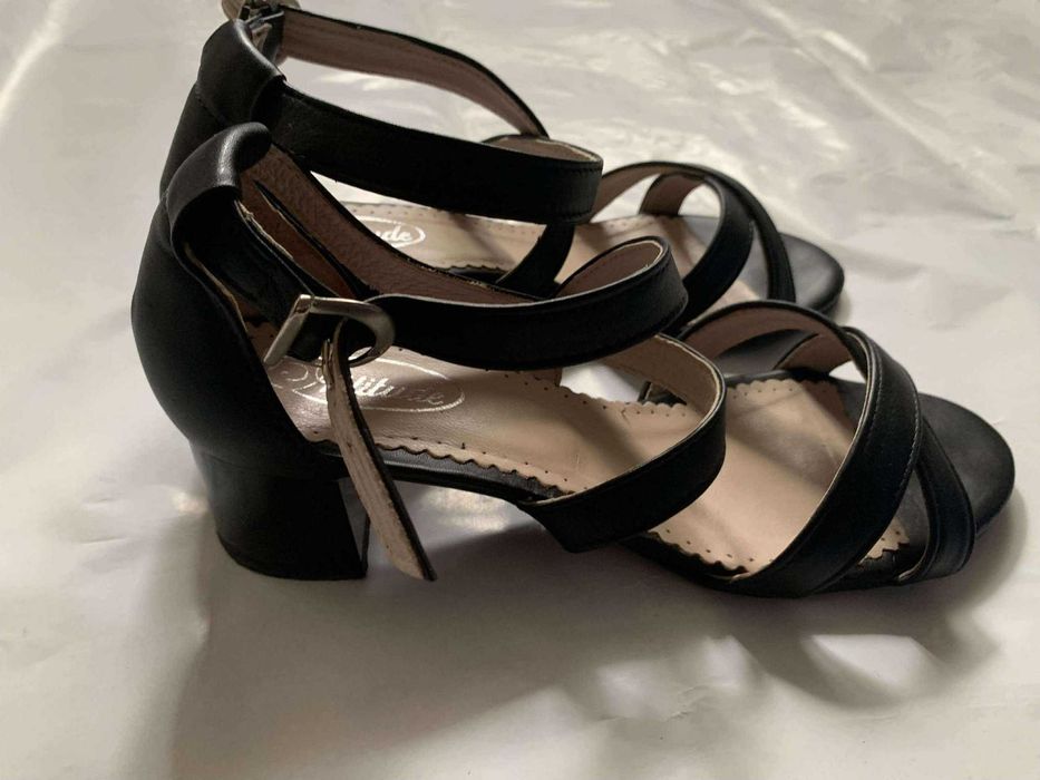 Sandale de dama din piele naturala