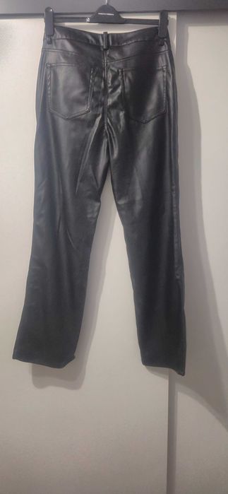 Pantalon imitatie piele H&M