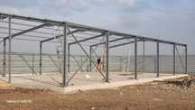 Vând structura metalica 25x10x4 din ipe180 ferme și stalpi