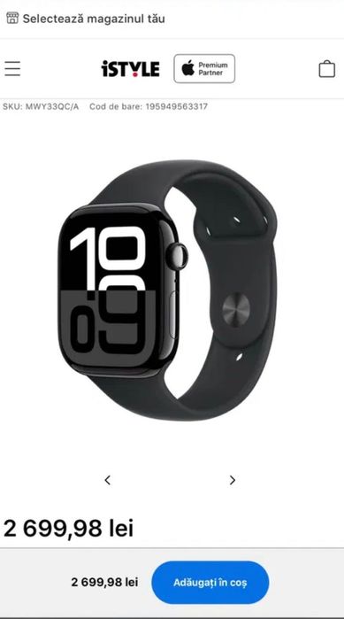 Vând Apple Watch 10
