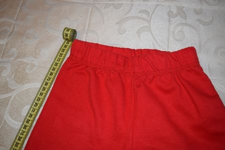 Pantalon treining fetite 4-5 ani pe rosu