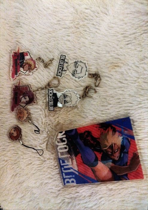 Blue lock Shidou и Sae acrylic keychain / acrylic stand