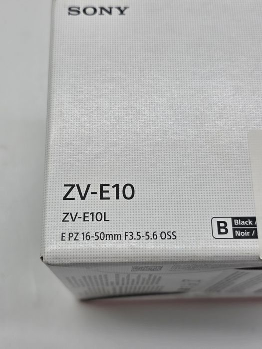 Sony Alpha ZV-E10 cu obiectiv 16-50 mm F/3.5-5.6, PRODUS SIGILAT