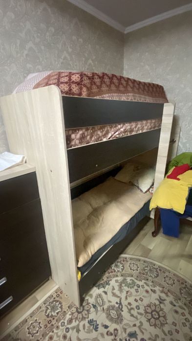 Детская кровать двухярусная