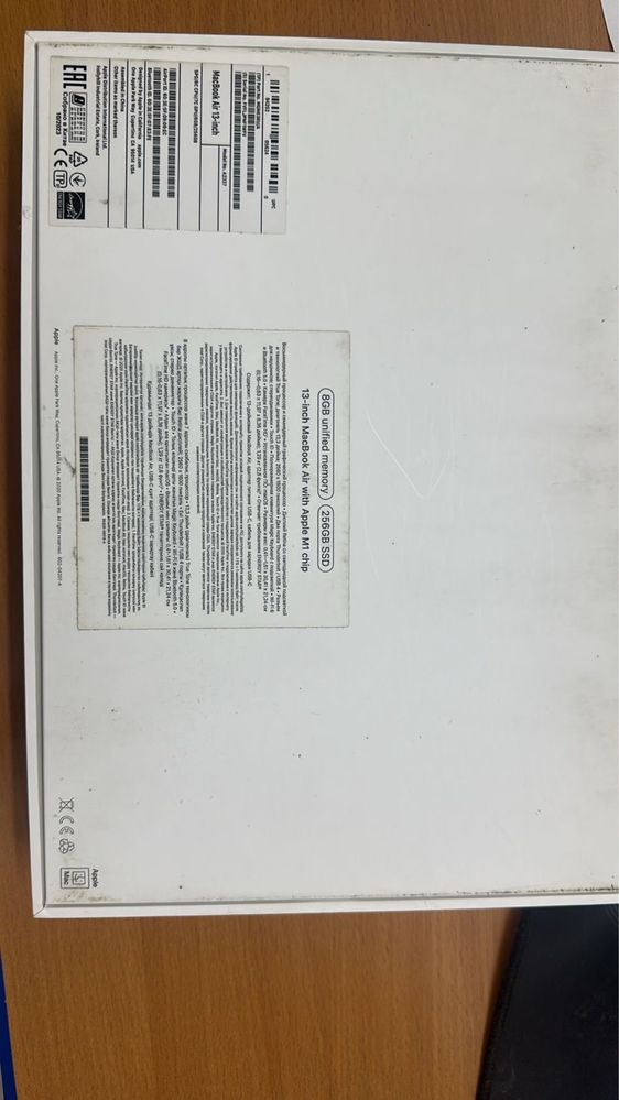 Macbook m1 2020 года