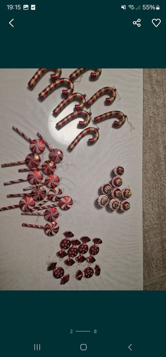 Ornamente pt brad,instalații și flori