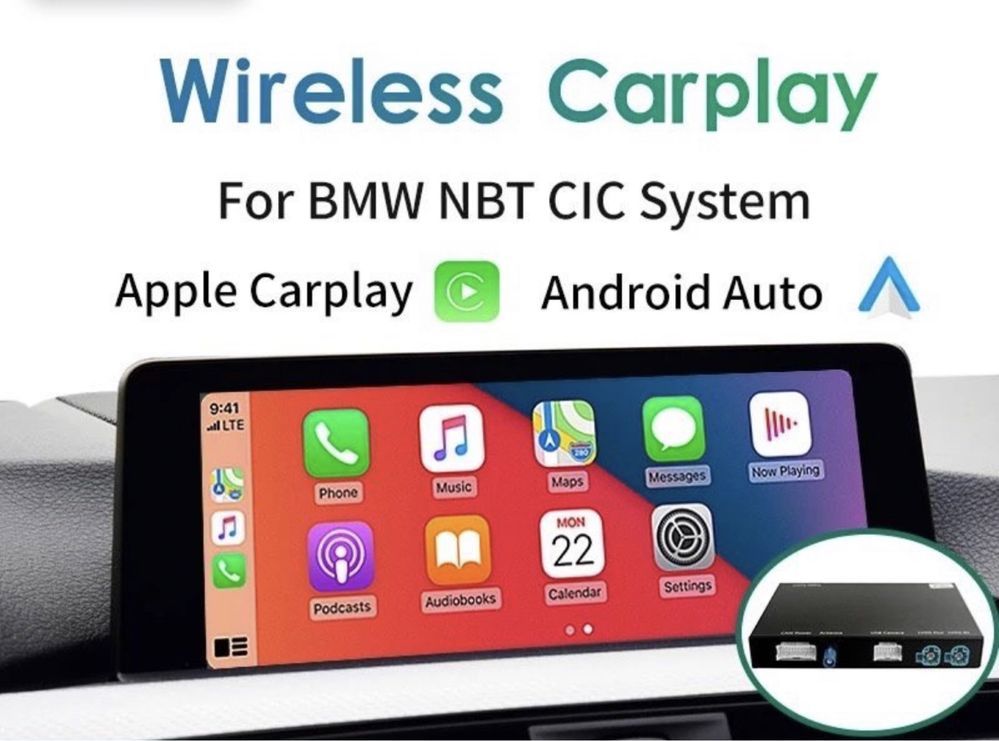 Modul Apple CarPlay și android auto BMW  Mini Cooper CIC NBT NBTevo