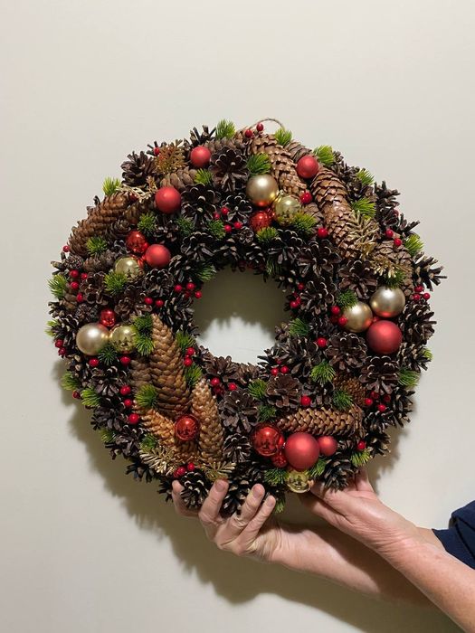 Коледен венец /ръчна изработка/