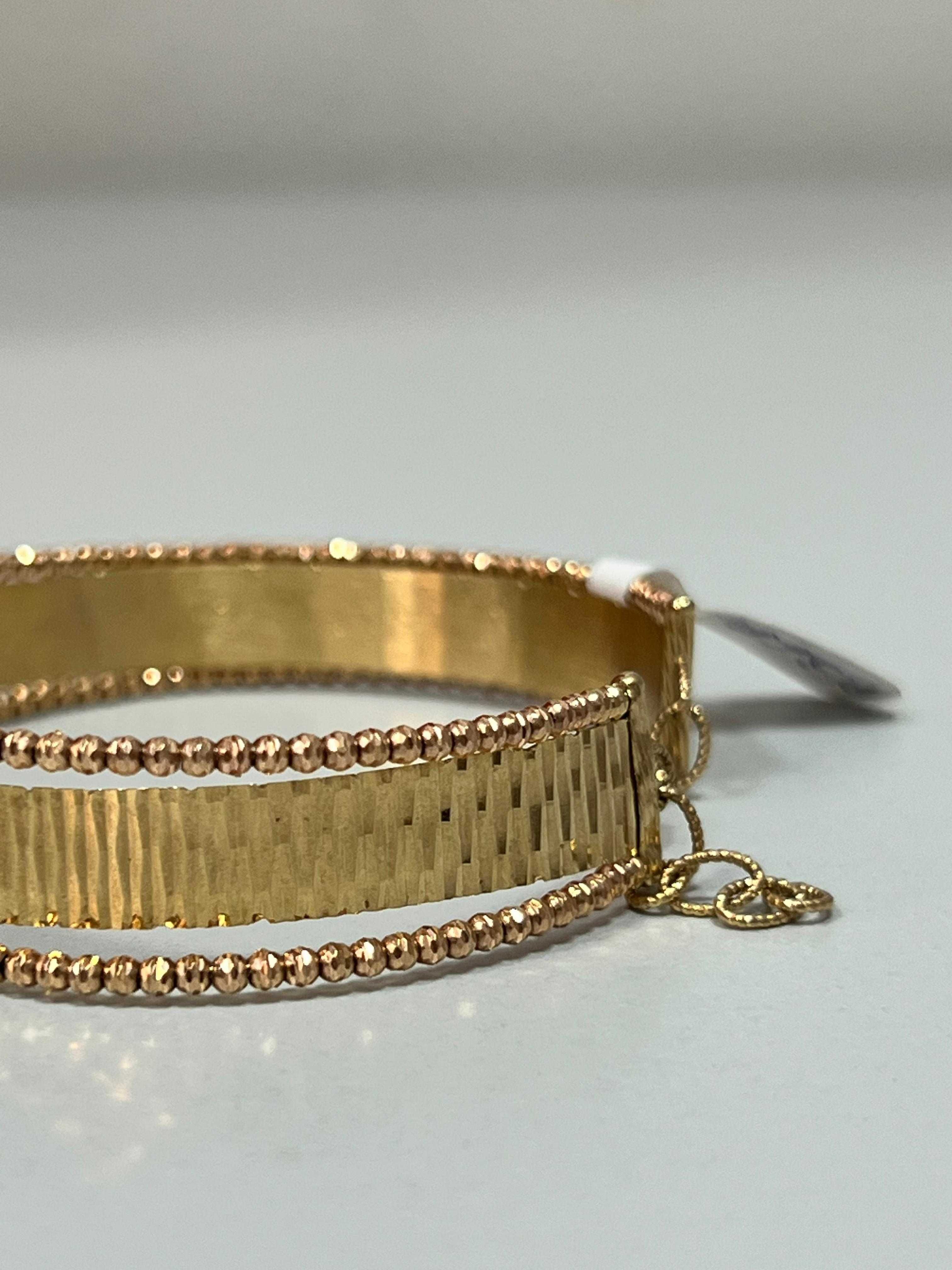 Brățară fixă aur 14K – Bijuterie damă – Amanet Tulcea
