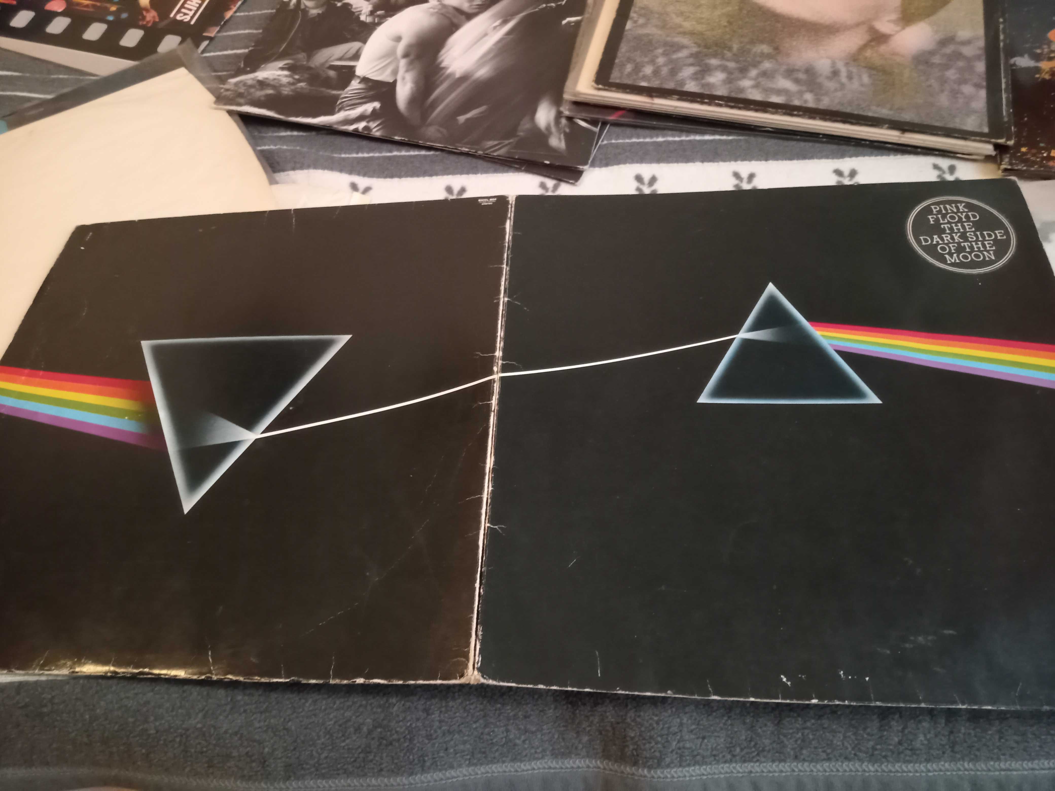 Pink Floyd The Dark Side of the Moon placa disc vinil UK A3 / B3