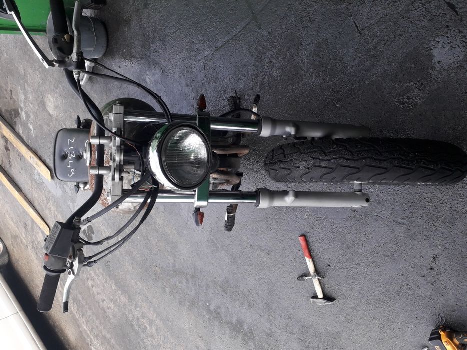 Suzuki CN 250-На части