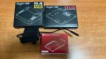 Raspberry Pi 4 Model B 4GB + Argon One V2 + m2 SATA expansion board