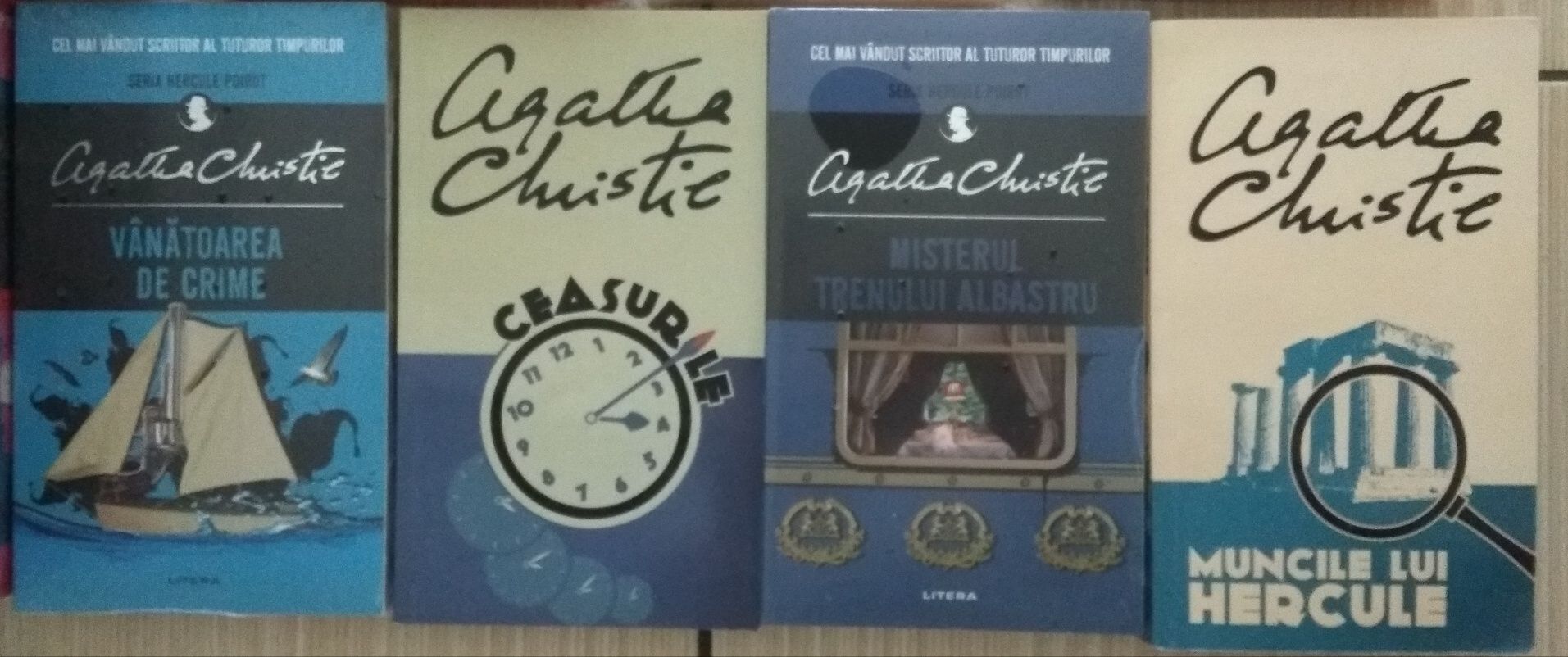 Colecție AGATHA CHRISTIE. 11 volume și JURNALUL ediția cartonată
